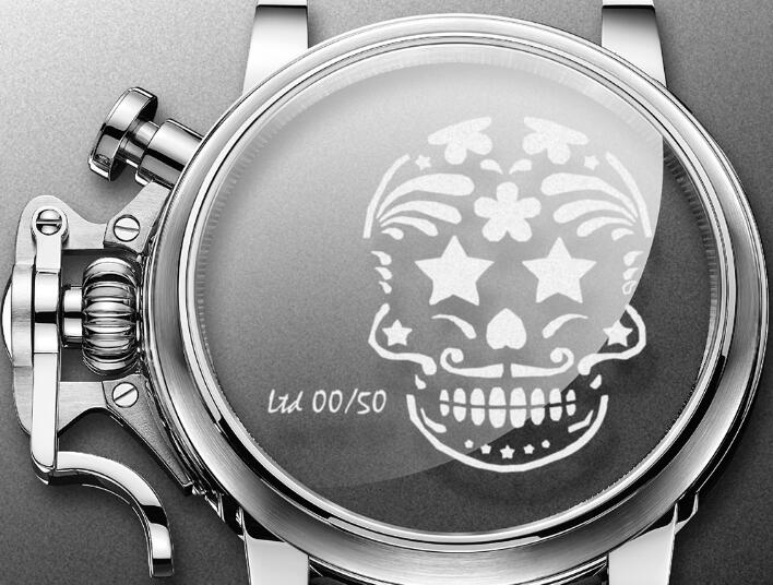 Graham Chronofighter Grand Vintage SKULL 2CVDS.B29E Replica Watch